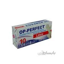 دستکش لاتکس ۱۰ عددی وینیل