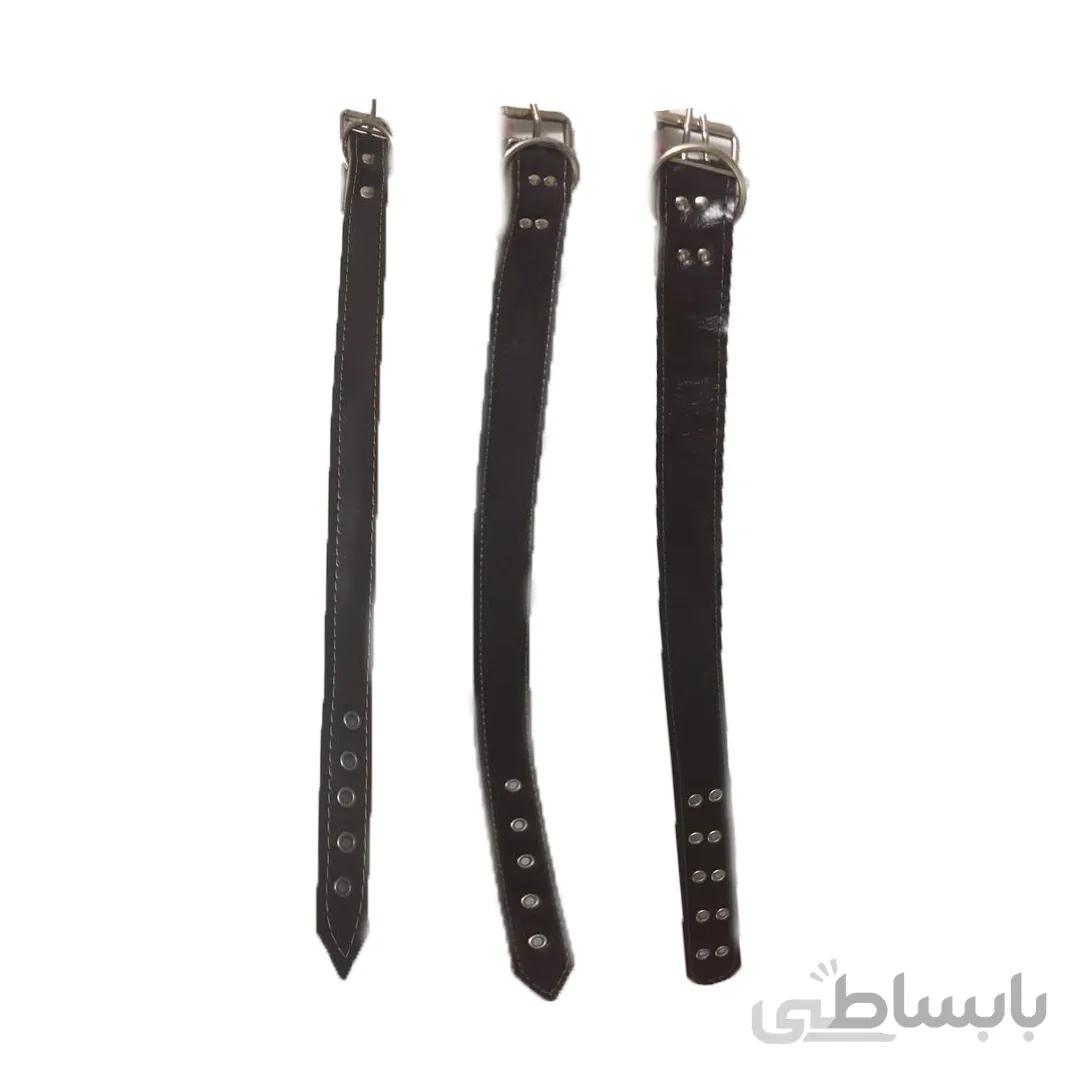 قلاده گردنی چرم طبیعی