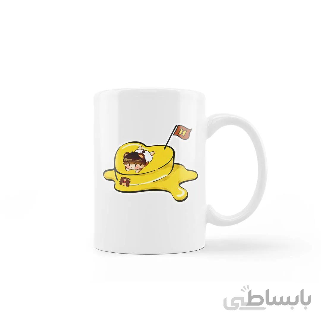 ماگ BTS طرح BT21 کد 2040038