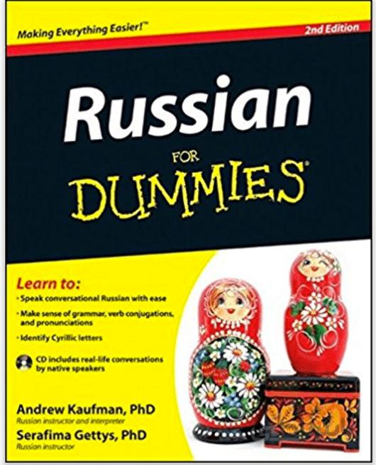 کتاب آموزش روسی برای احمق ها Russian For Dummies