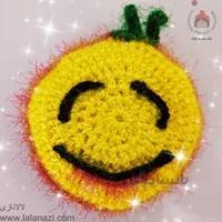 اسکاچ بافتنی ظرفشویی طرح ایموجی ( کد 40139 )