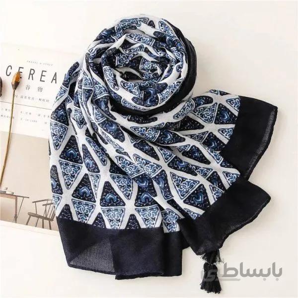 شال نخی تابستانه 1145Navy