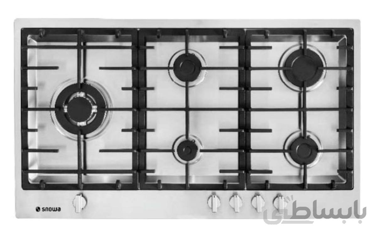 اجاق گاز صفحه ای اسنوا 5 شعله مدل SS19565 ا SNOWA SS19565 Plate Stove