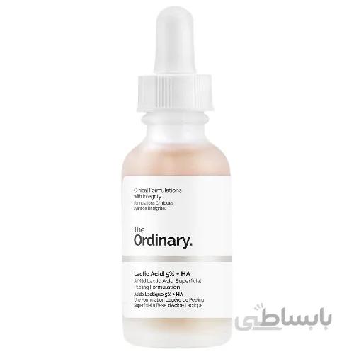 سرم لاکتیک اسید اوردینری The OrdinaryLactic Acid 5% + HA