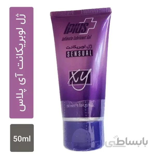 ژل لوبریکانت بنفش آی پلاس مدل عصاره جینسینگ (گرم کننده) 50 میل