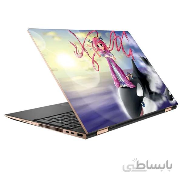 اسکین لپ تاپ طرح The Girl کد۳۳