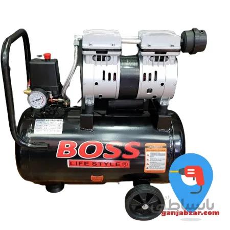 کمپرسور باد 30 لیتری بی صدا باس مدل bs-ac30