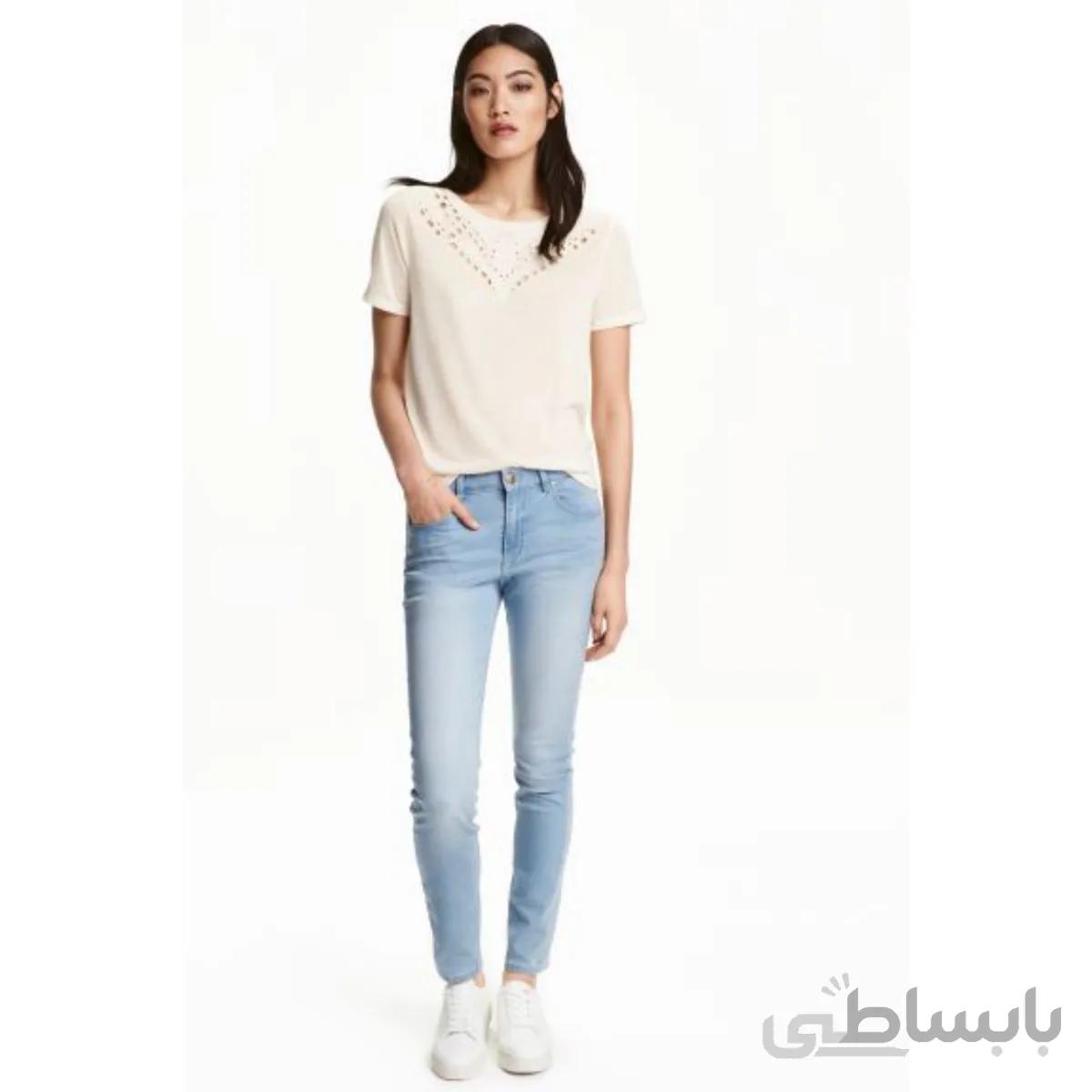 شلوار جین سوپر استرچ(سایز۴آمریکایی و ۳۴ اروپایی)(xs)