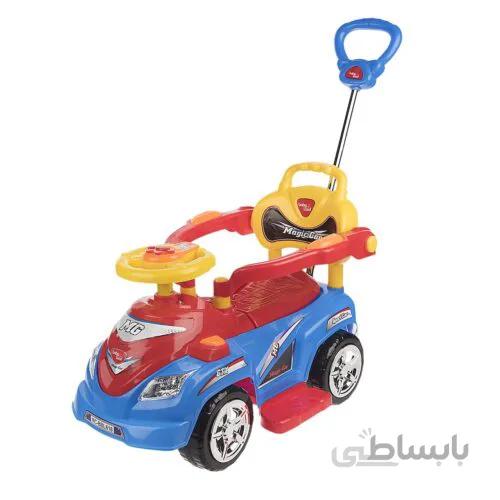 ماشین بازی سواری چهارچرخ کودک مولود (بی بی لند) مدل مجیک کار Magic Car ا Baby Land (Molood) Magic Car 4Wheels Ride On Kids Car