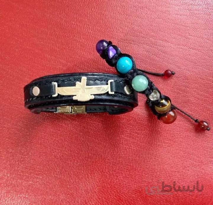 دستبند مردانه چاکرا کد۱۳۱۷۳۱۸۴۵۱۰