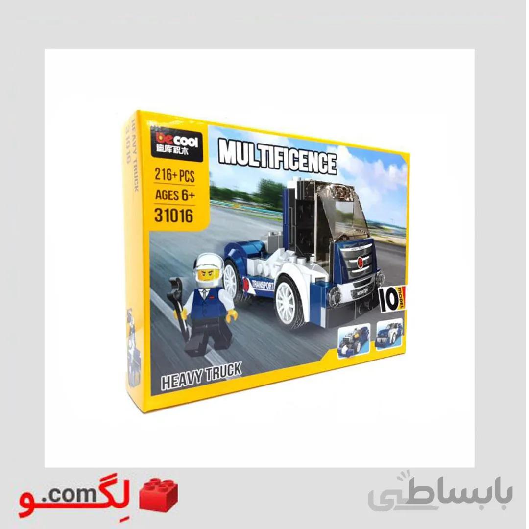 لگو ماشین ۱۰ در ۱ برند Decool آیتم ۳۱۰۱۶