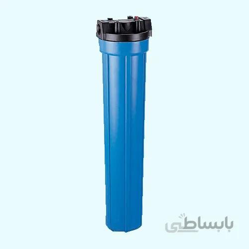 محفظه (هوزینگ) آبی SLIM به طول ۲۰ اینچ با درپوش نیمه صنعتی