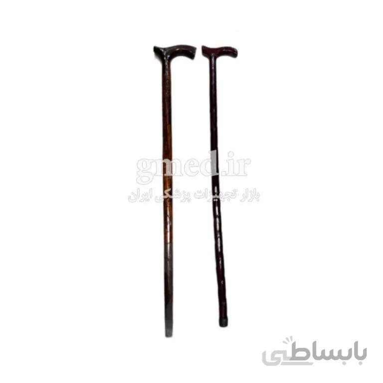 عصای چوبی در طرح های مختلف ساخت ایران