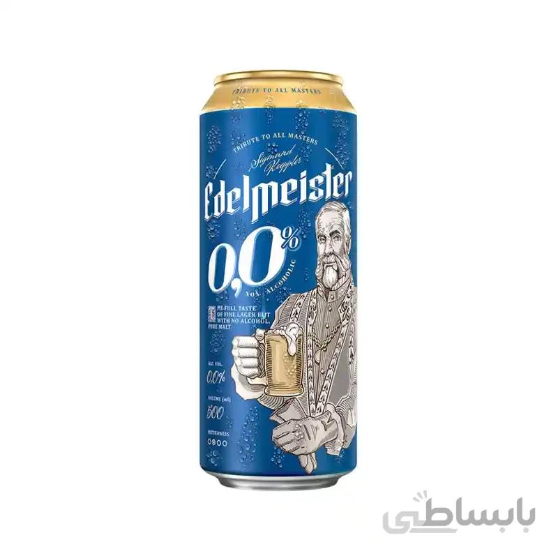 آبجو بدون الکل کلاسیک ایدلمایستر ۵۰۰ میلی لیتر