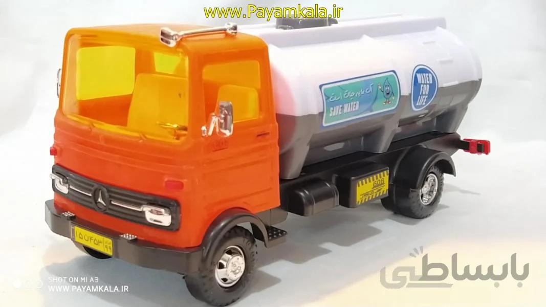 اسباب بازی خاور 608 تانکردار سلفونی (15453) نارنجی