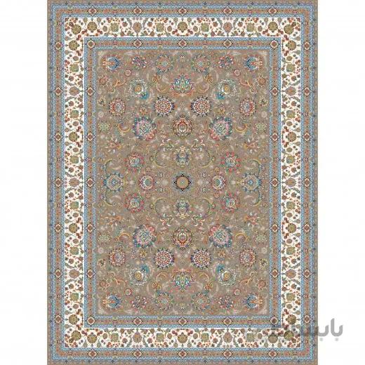 فرش ماشینی زاگرس طرح شادسر زمینه بژ