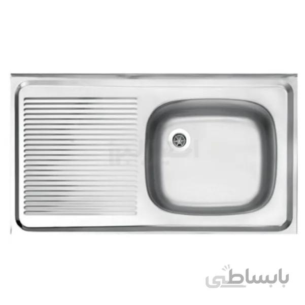 سینک روکار معمولی استیل البرز
