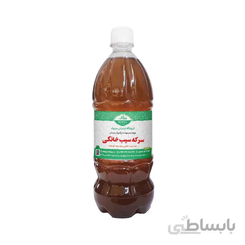 سرکه سیب اعلا خانگی ۱ لیتری