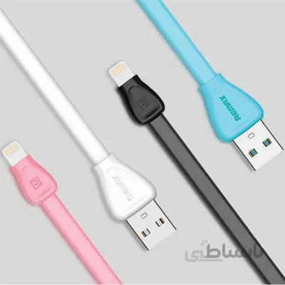 کابل تبدیل USB به لایتنینگ ریمکس مدل Remax RC-028i طول 1 متر