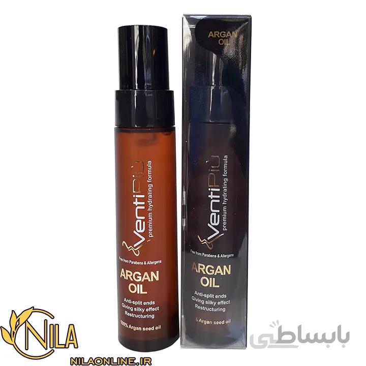 روغن آرگان خالص ونتیپیو VentiPiu حجم ۶۰ میلیلیتر ا قیمت و خرید روغن آرگان خالص ونتیپیو VentiPiu حجم 60 میلیلیتر | فروشگاه آرایشی نیلا