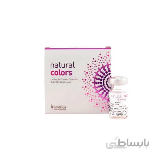 لنز رنگی سالانه سولوتیکا نچرال کالرز