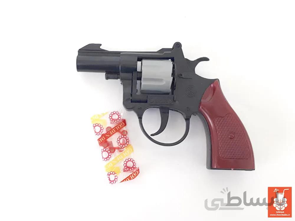 تفنگ اسباب بازی ترقه ای دنا مدل 8955