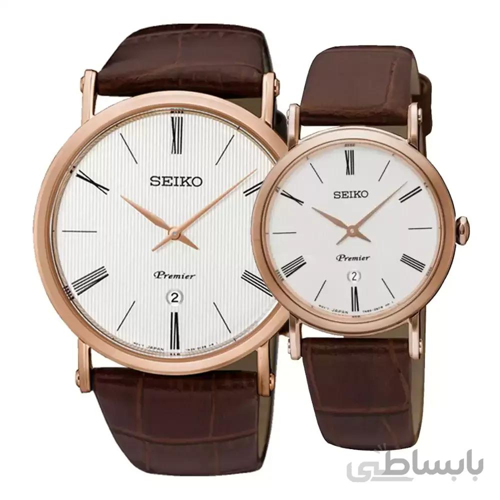 ست ساعت مچی مردانه زنانه سیکوSEIKO SKP398P1-SXB436P1