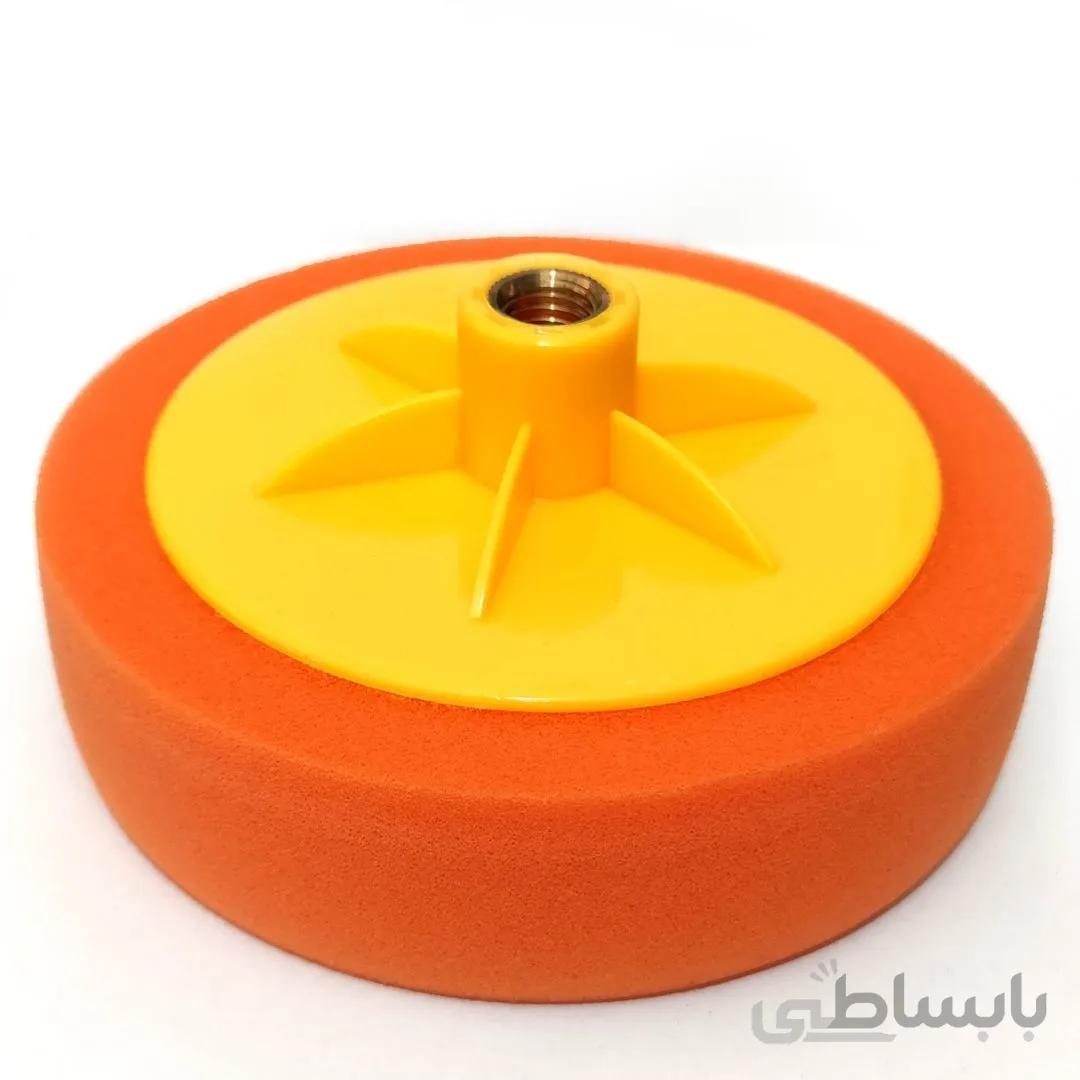 پد پولیش نیمه زبر خودرو ORANGE Polishing sponge 150mm