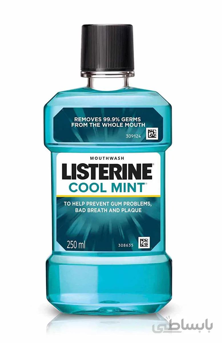 دهانشویه نعناع سرد Listerine حجم250میل