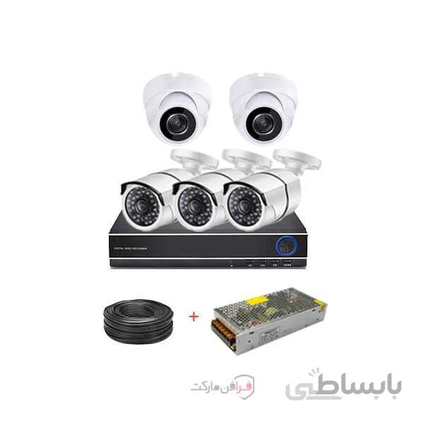 پکیج 5 دوربین ahd سری اقتصادی