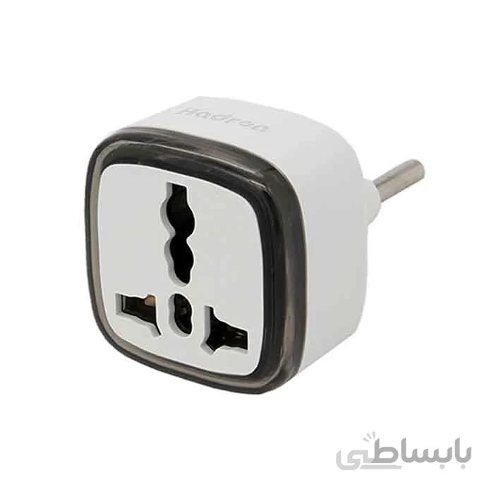 مبدل برق هادرون مدل A10E-1 ا Hadron A10E-1 Universal Plug Adaptor