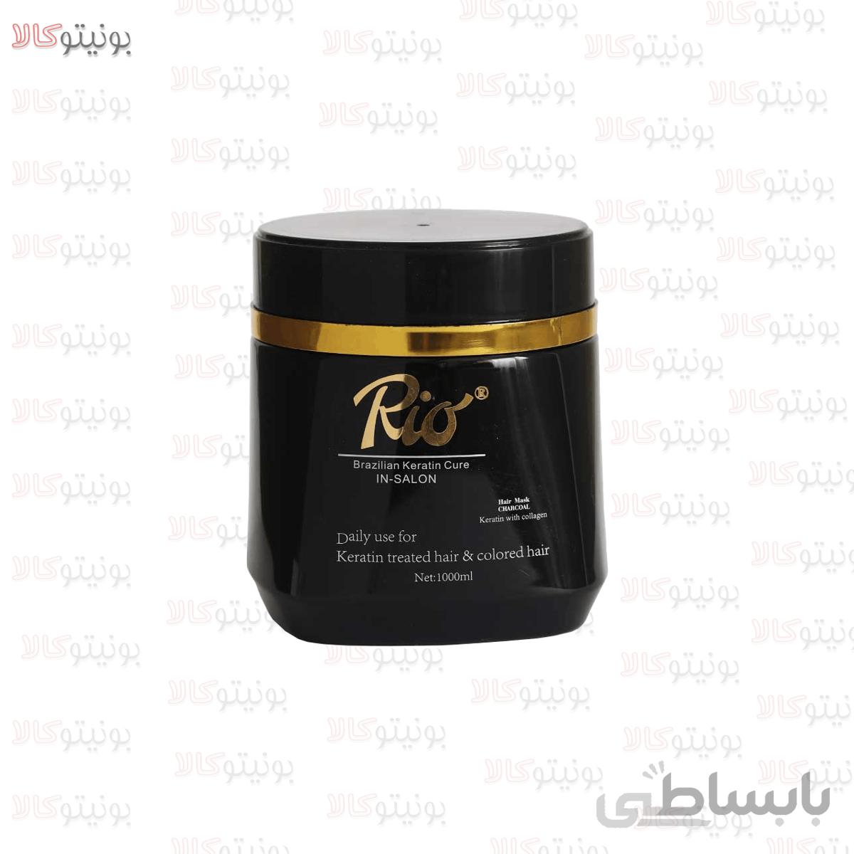 ماسک مو مدل Keratin حجم 1000 میلی لیتر ریو ا Rio Keratin Hair Mask 1000ml