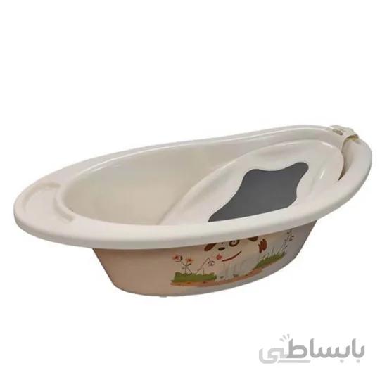 وان و آسان شور نوزاد طرح سگ رنگ کرم Dodie