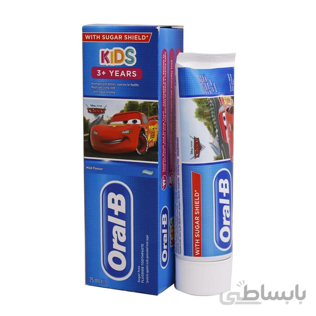 خمیر دندان کودک اورال بی سری Junior +6 Years مدل Star Wars حجم 75 میلی لیتر ا Oral-B Star Wars Junior Plus6 Years Children Toothpaste 75ml