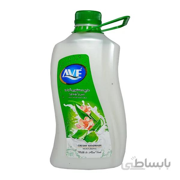 مایع دستشویی کرمی شیر و آلئوورا اوه ۲۰۰۰ گرمی