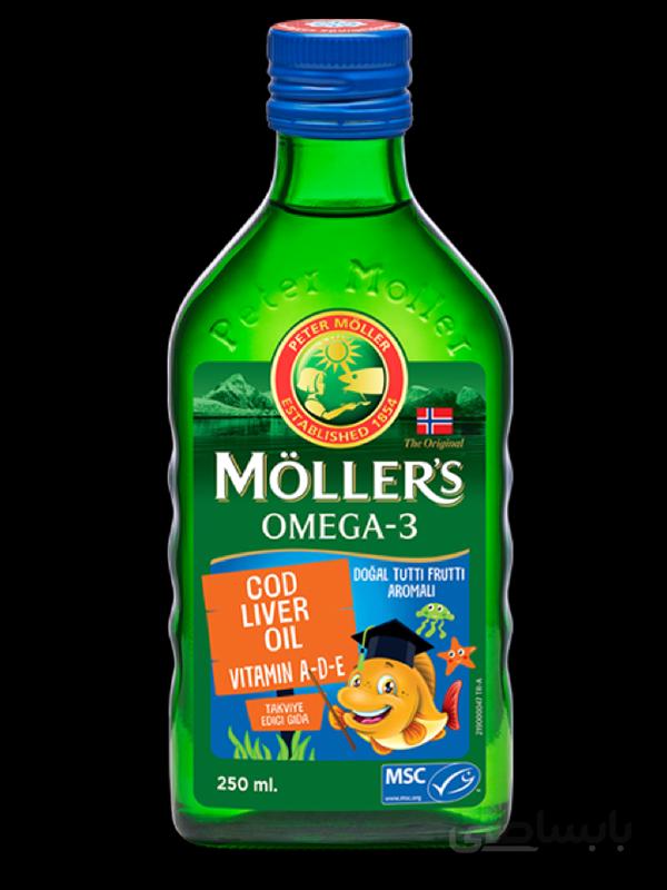 خرید شربت امگا3 250 میل مولرز Mollers