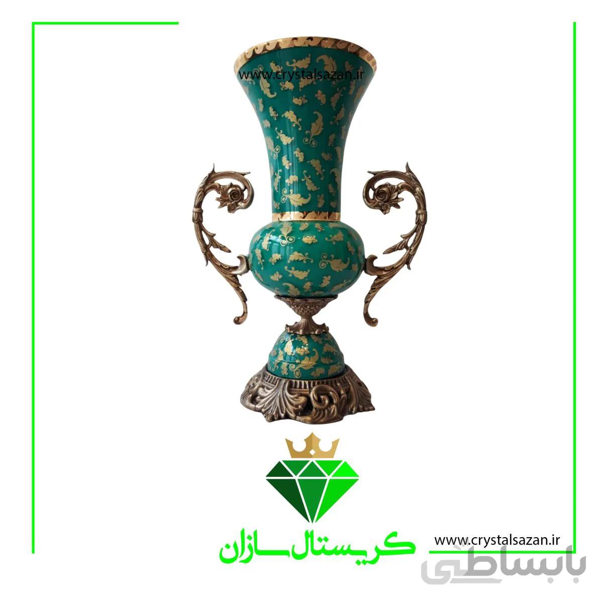 گلدان کریستال کد G1311 کریستال سازان