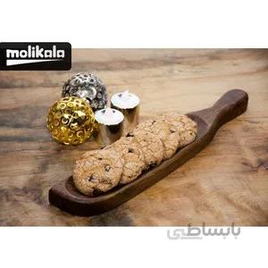 بیسکوییت خوری کوچک جنس چوب گردو