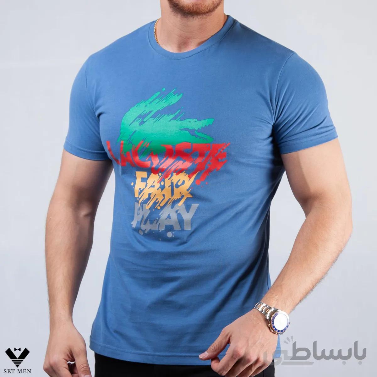تیشرت یقه گرد tg157 Lacoste