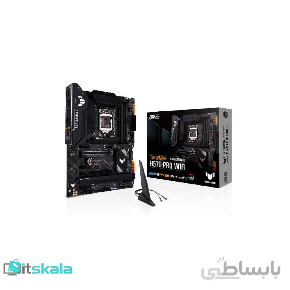 مادربرد ایسوس مدل TUF GAMING H570-PRO WIFI ا ASUS TUF GAMING H570-PRO WIFI LGA 1200 Motherboard