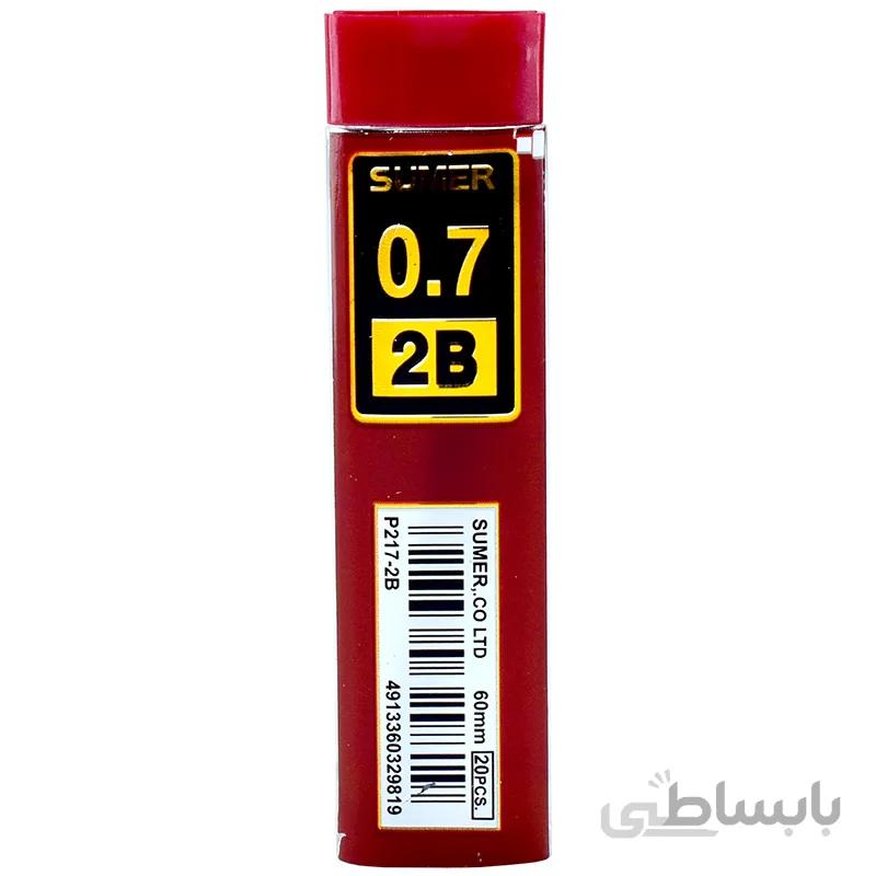 نوک مداد نوکی 0.7 میلیمتری سومر مدل P217-2B