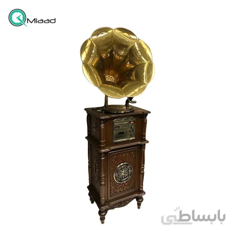 گرامافون ایستاده والتر فول مدل 3511 قهوه ای