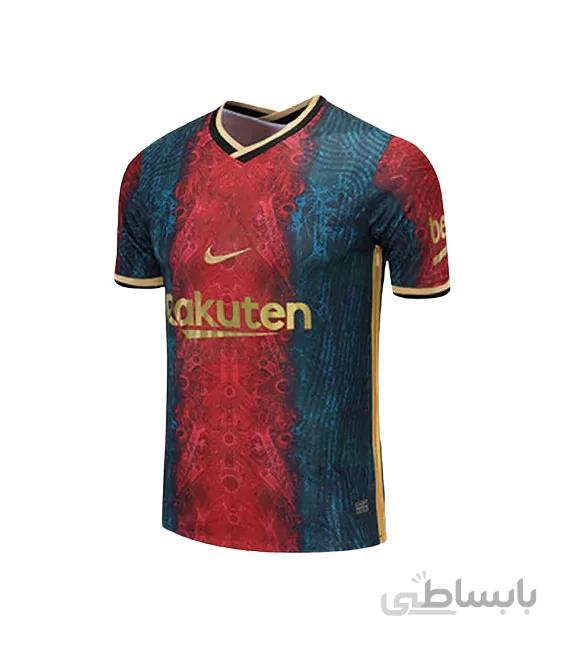 کیت تمرینی باشگاهی بارسلونا Barcelona 2021 training suit shirt