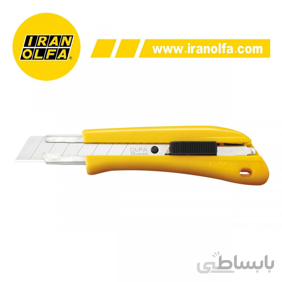 کاتر بزرگ با قفل اتوماتیک الفا OLFA ژاپن مدل BN AL