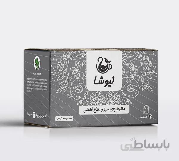 چای سبز نعناع فلفلی نیوشا