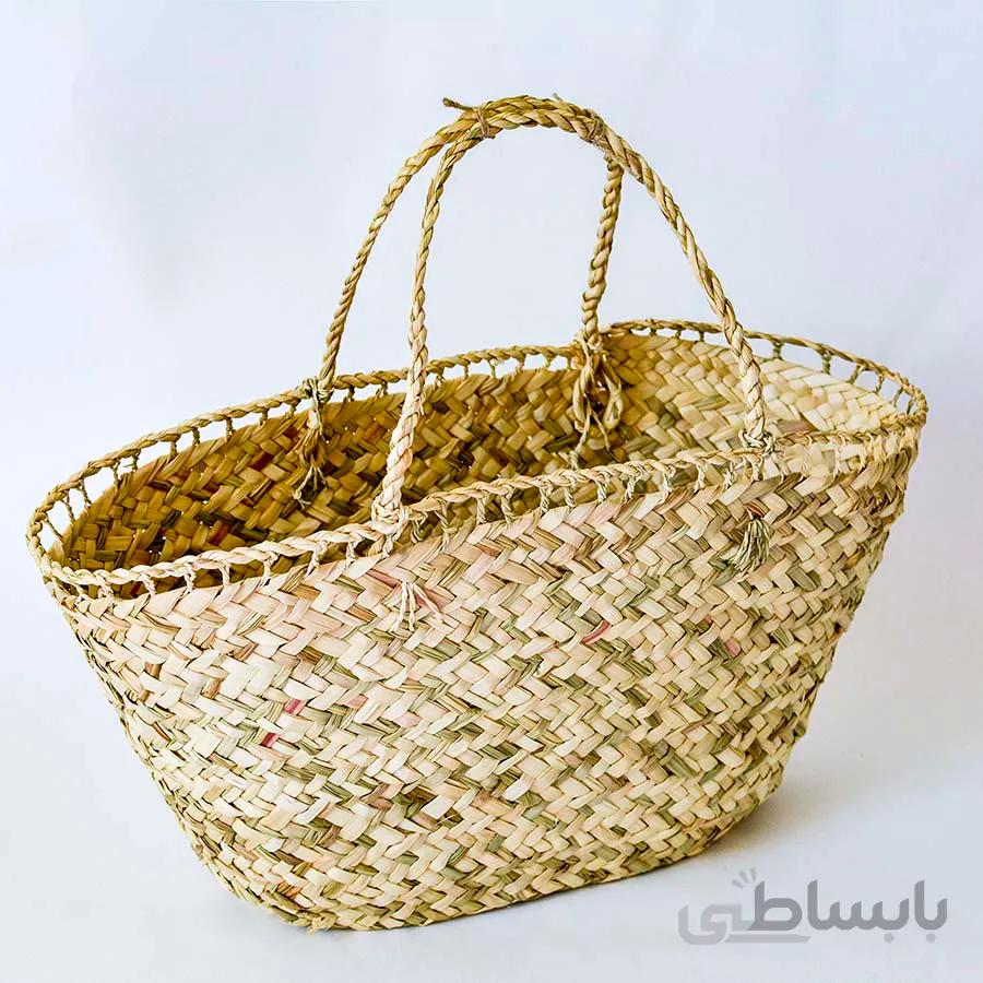 ساک دستی حصیری