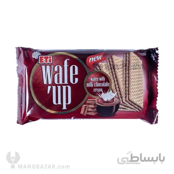 ویفر شکلات شیری ویف آپ Wafe up : وزن 40 گرم