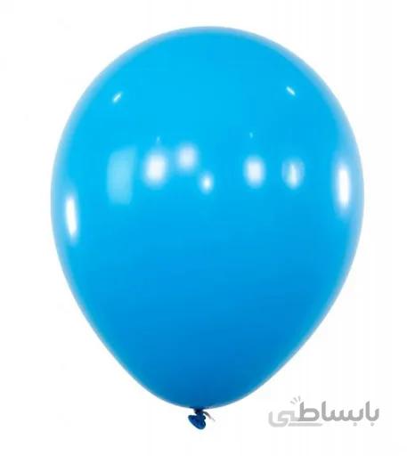 بادکنک آبی سایز 12 اینچ