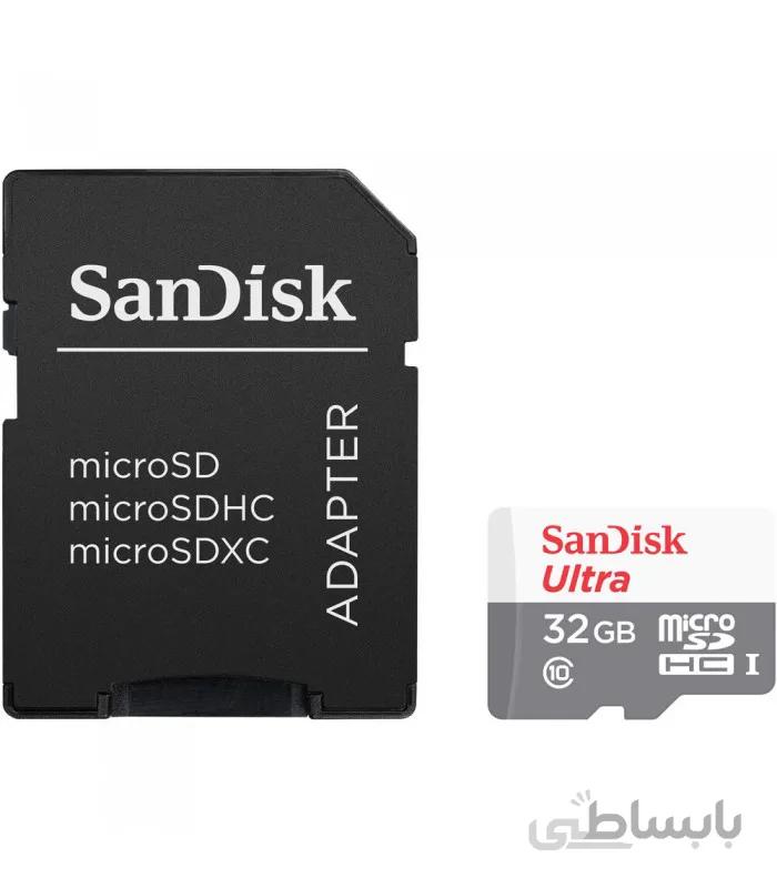 کارت حافظه سندیسک مدل SanDisk 32GB Ultra microSDXC UHS-I 100mb/s