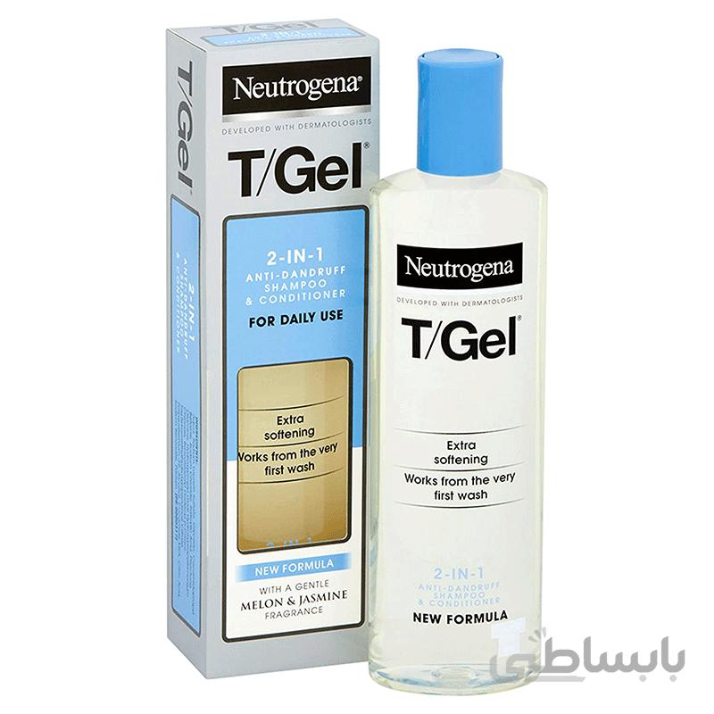 شامپو و نرم کننده ضد شوره نیتروژنا-نوتروژنا NEUTROGENA T/Gel 2-in-1 Anti-Dandruff Shampoo & Conditioner